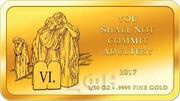 100 Francs CFA You shall not commit adultery, Republic of the Congo, 2017-2018 reverse image