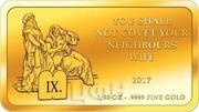 100 Francs CFA You shall not covet your neighbour's wife, Republic of the Congo, 2017-2018 reverse image