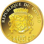 100 Francs CFA Helmut Schmidt obverse image