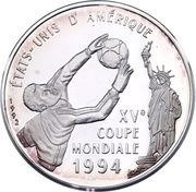 500 Francs CFA FIFA World Cup 1994, Republic of the Congo, 1992 reverse image
