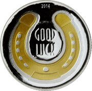 500 Francs CFA Good Luck, Republic of the Congo, 2014 reverse image