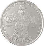 500 Francs CFA Congo Silverback Gorilla, Republic of the Congo, 2022 reverse image