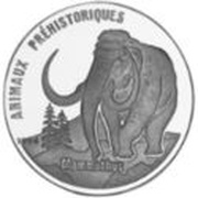 1000 Francs CFA Mammoth, Republic of the Congo, 1994 reverse image