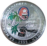 1000 Francs CFA Sir Henry Morgan, Republic of the Congo, 1996 reverse image