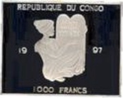 1000 Francs CFA Flora obverse image