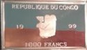 1000 Francs CFA Lion obverse image