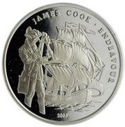 1000 Francs CFA James Cook, Republic of the Congo, 2003 reverse image