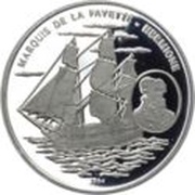 1000 Francs CFA Hermione, Republic of the Congo, 2004 reverse image