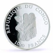 1000 Francs CFA Michelangelo obverse image