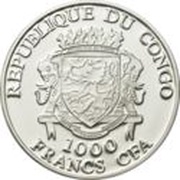 1000 Francs CFA Nanger Granti obverse image