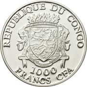 1000 Francs CFA Venchanie obverse image