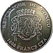 1000 Francs CFA Meerkats obverse image