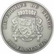 1000 Francs CFA Le Belge obverse image
