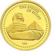 1500 Francs CFA Sphinx, Republic of the Congo, 2005 reverse image