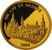 1500 Francs CFA Dresden, Republic of the Congo, 2006 reverse image