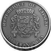 2000 Francs CFA Bubo Bubo obverse image