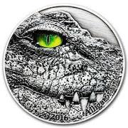 2000 Francs CFA Alligator Sinensis, Republic of the Congo, 2016 reverse image