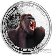5000 Francs CFA Congo Silverback Gorilla, Republic of the Congo, 2017 reverse image