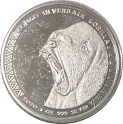 5000 Francs CFA Congo Silverback Gorilla, Republic of the Congo, 2020 reverse image