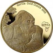 10 000 Francs CFA Gorilla, Republic of the Congo, 2015 reverse image