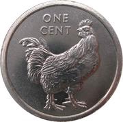 1 Cent - Elizabeth II Rooster reverse image