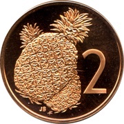 2 Cents - Elizabeth II 2nd portrait reverse image