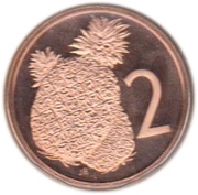 2 Tene - Elizabeth II 2nd portrait; James Cook reverse image