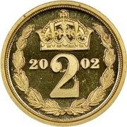 2 Cents - Elizabeth II Maundy Money reverse image