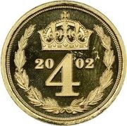 4 Cents - Elizabeth II Maundy Money reverse image