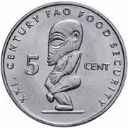5 Cents - Elizabeth II FAO reverse image