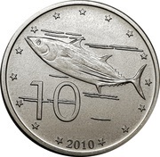 10 Cents - Elizabeth II 4th portrait reverse image