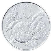 10 Cents - Elizabeth II 4th portrait reverse image