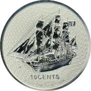 10 Cents - Elizabeth II Bounty reverse image