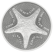 10 Cents - Elizabeth II Silver Star reverse image