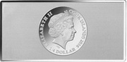 ¼ Dollar - Elizabeth II Northern Lights obverse image