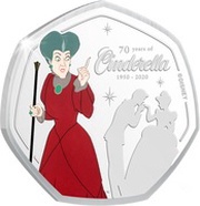 25 Cents - Elizabeth II Wicked Stepmother reverse image