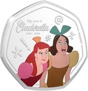 25 Cents - Elizabeth II Double Trouble, Cook Islands, 2020 reverse image