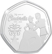 25 Cents - Elizabeth II Fairy Tale Moment, Cook Islands, 2020 reverse image
