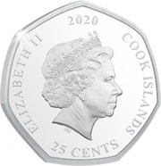 25 Cents - Elizabeth II Chores obverse image