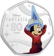 25 Cents - Elizabeth II Sorcerer's Hat reverse image