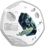 25 Cents - Elizabeth II Asteroid Field, Cook Islands, 2020 reverse image
