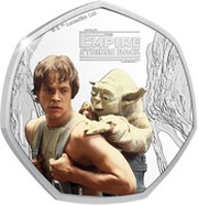 25 Cents - Elizabeth II Dagobah Training, Cook Islands, 2020 reverse image
