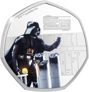 25 Cents - Elizabeth II Darth Vader, Cook Islands, 2020 reverse image