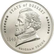 25 Cents - Elizabeth II State of Deseret, Cook Islands, 2020 reverse image