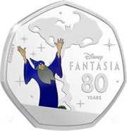 25 Cents - Elizabeth II Yen Sid, Cook Islands, 2020 reverse image