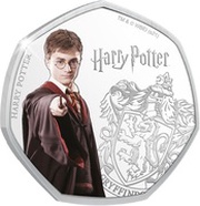 25 Cents - Elizabeth II Harry Potter, Cook Islands, 2021 reverse image