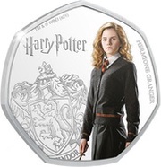 25 Cents - Elizabeth II Hermione Granger, Cook Islands, 2021 reverse image