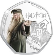 25 Cents - Elizabeth II Albus Dumbledore, Cook Islands, 2021 reverse image