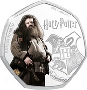 25 Cents - Elizabeth II Rubeus Hagrid reverse image