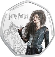 25 Cents - Elizabeth II Bellatrix Lestrange, Cook Islands, 2021 reverse image